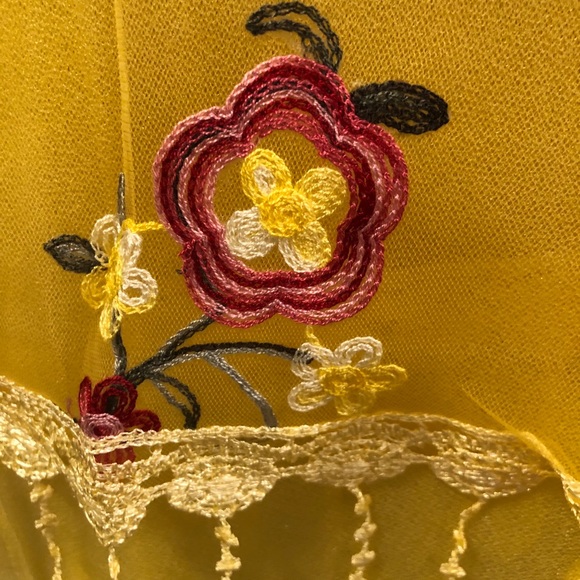 All Season NEW Long Tube Style Embroidered Scarf - Picture 11 of 12